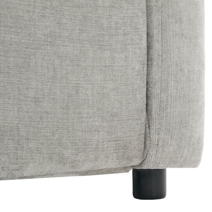 Roomfitters 89 Oversized Upholstered 3-Seater Cloud Sofa with Dual Plush Cushions