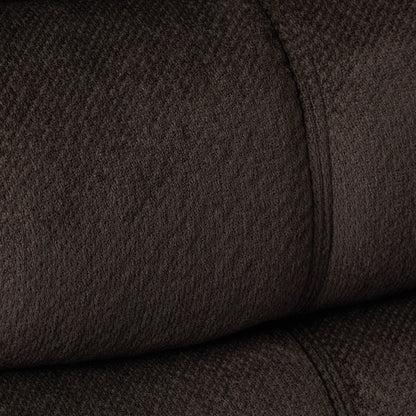Roomfitters Classic Design, Brown Plush Fabric, Glider Recliner