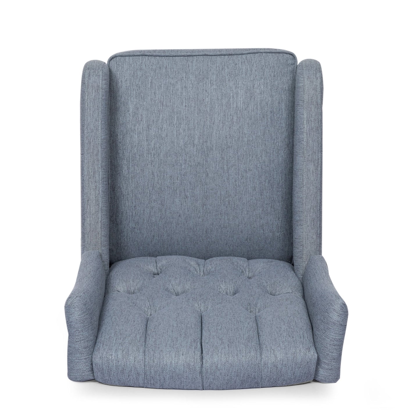 Roomfitters Classic Design, Manual Recliner Chair with 360-Degree Swivel, Relaxing Lounge Chair for Living Room