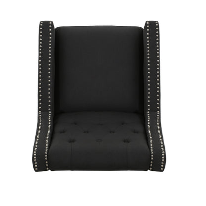 Roomfitters Classic Fabric Push Back Chair, Elegant Recliner for Living Room, Bedroom