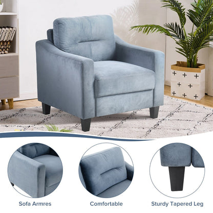 Roomfitters Comfortable Sectional Seater Couch and Sofa Set for Living Room, Bedroom, Office | Small Space Furniture