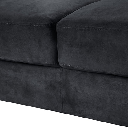 Roomfitters Comfortable Sectional Seater Couch and Sofa Set for Living Room, Bedroom, Office | Small Space Furniture