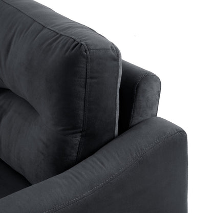 Roomfitters Comfortable Sectional Seater Couch and Sofa Set for Living Room, Bedroom, Office | Small Space Furniture