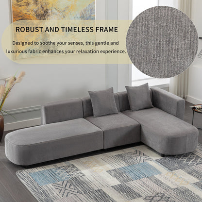 Roomfitters Luxury Modern Style Upholstery Sofa for Living Room, Elegant and Comfortable Design, Perfect for Any Living Space