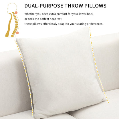 Roomfitters Luxury Modern Style Upholstery Sofa for Living Room, Elegant and Comfortable Design, Perfect for Any Living Space