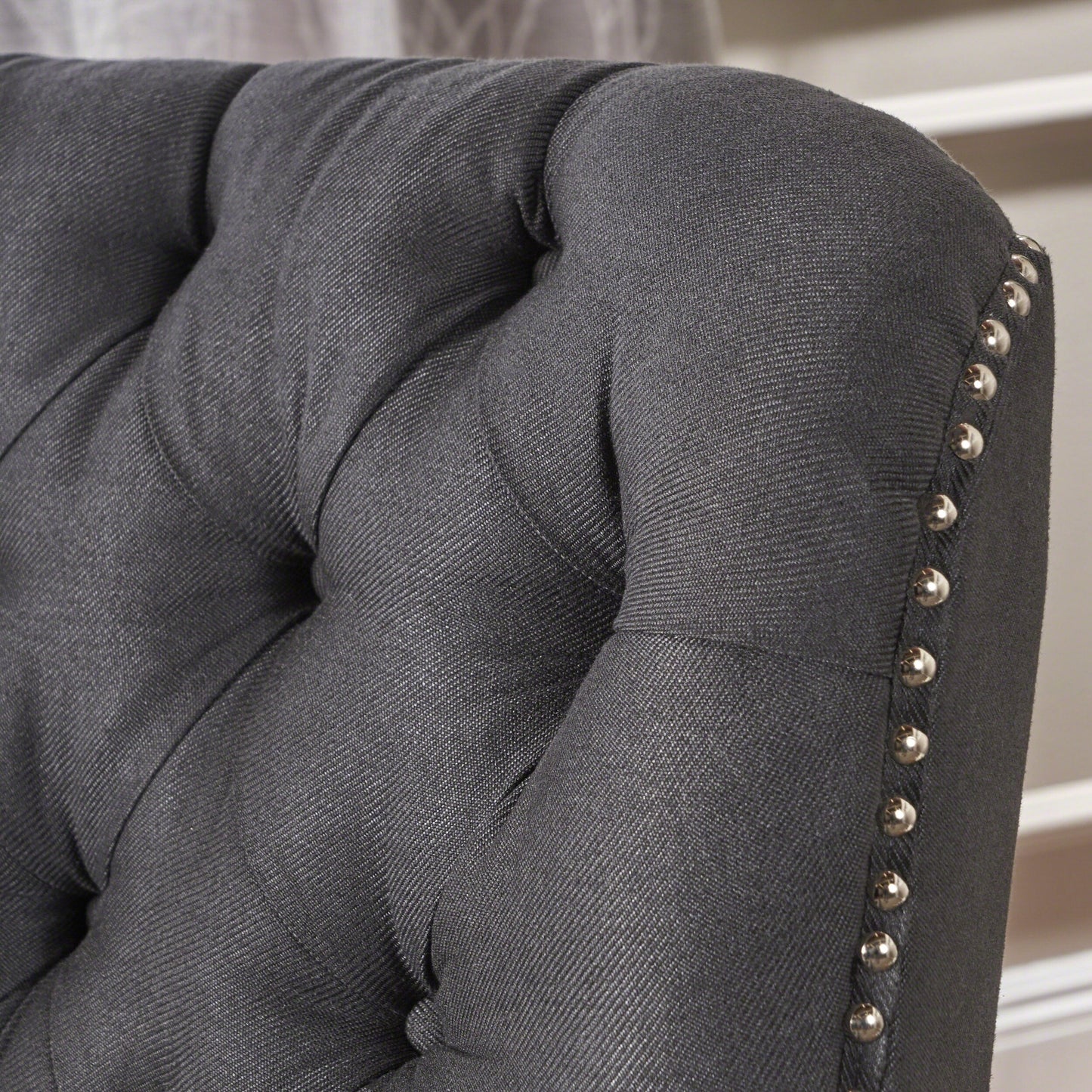 Roomfitters Modern Fabric Push Back Recliner, Comfortable Lounge Chair for Living Room, Bedroom