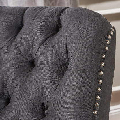 Roomfitters Modern Fabric Push Back Recliner, Comfortable Lounge Chair for Living Room, Bedroom
