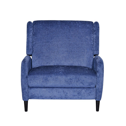 Roomfitters Oversized Textured Fabric Pushback Recliner, Cozy Recliner for Living Room