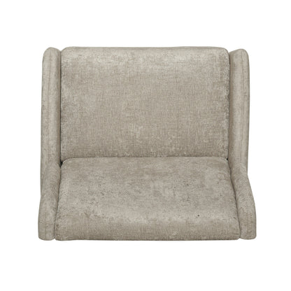 Roomfitters Oversized Textured Fabric Pushback Recliner, Cozy Recliner for Living Room