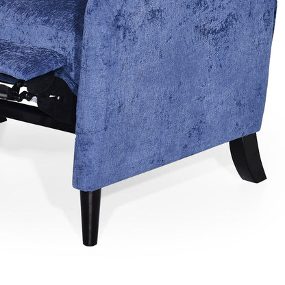 Roomfitters Oversized Textured Fabric Pushback Recliner, Cozy Recliner for Living Room