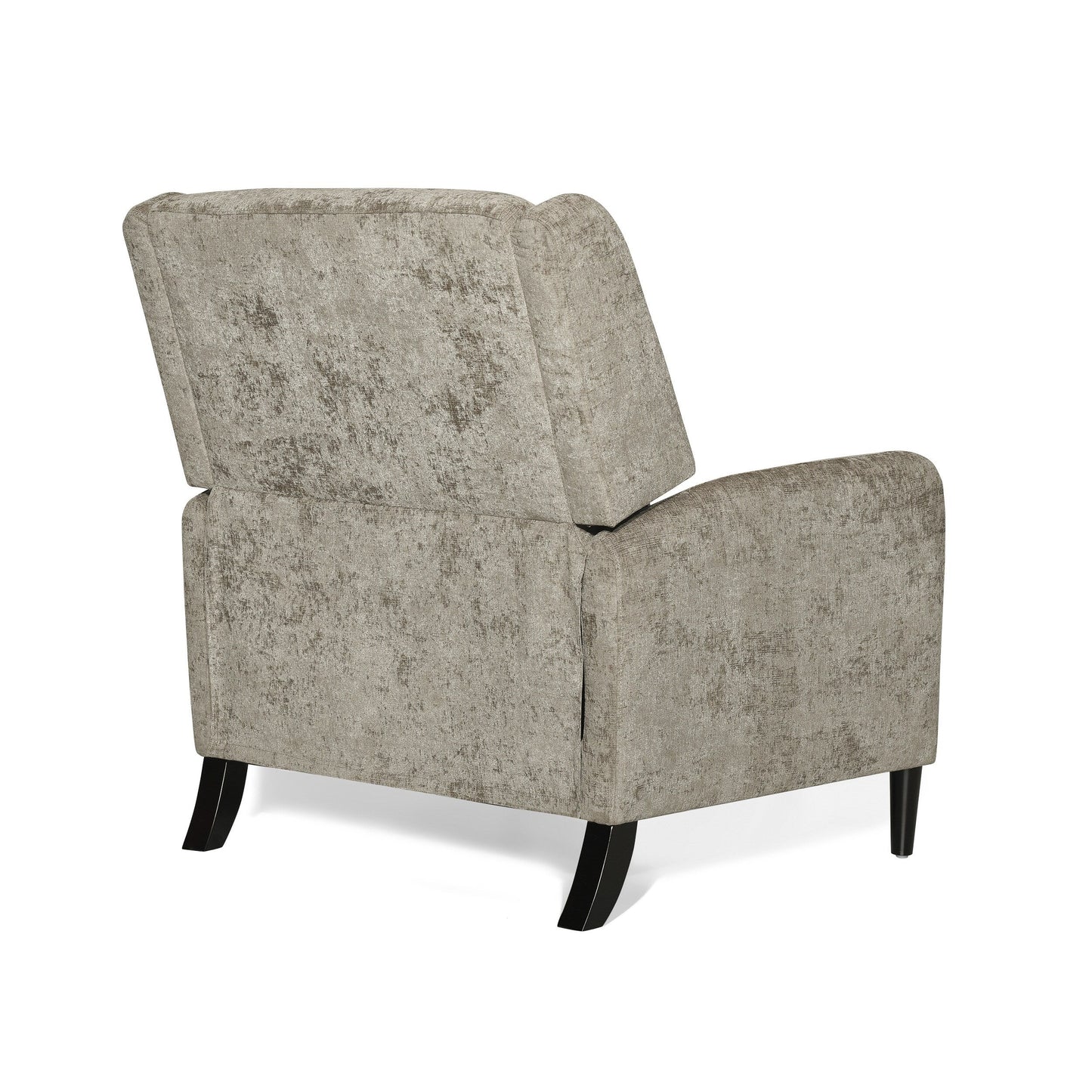 Roomfitters Oversized Textured Fabric Pushback Recliner, Cozy Recliner for Living Room