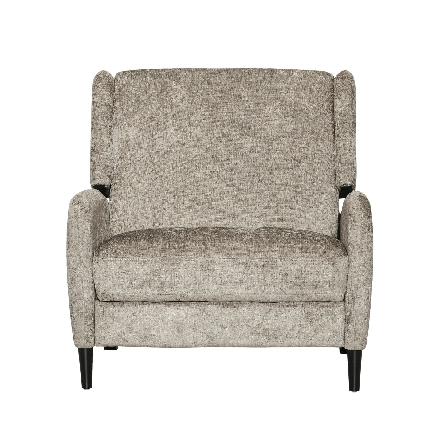 Roomfitters Oversized Textured Fabric Pushback Recliner, Cozy Recliner for Living Room