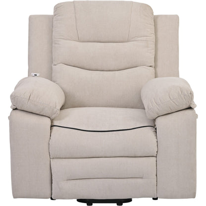 Roomfitters Power Lift Massage Recliner Chair with Soothing Heat, Adjustable Massage Modes, Infinite Reclining Options