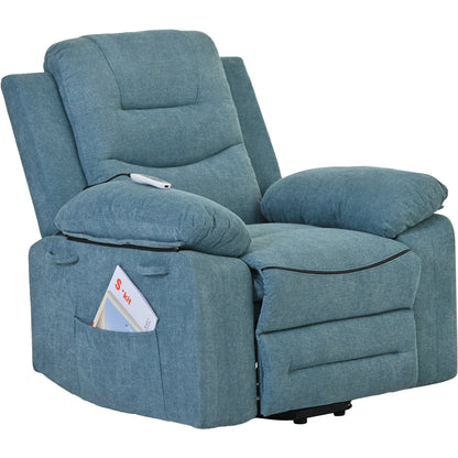 Roomfitters Power Lift Massage Recliner Chair with Soothing Heat, Adjustable Massage Modes, Infinite Reclining Options