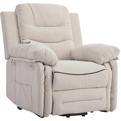 Roomfitters Power Lift Massage Recliner Chair with Soothing Heat, Adjustable Massage Modes, Infinite Reclining Options