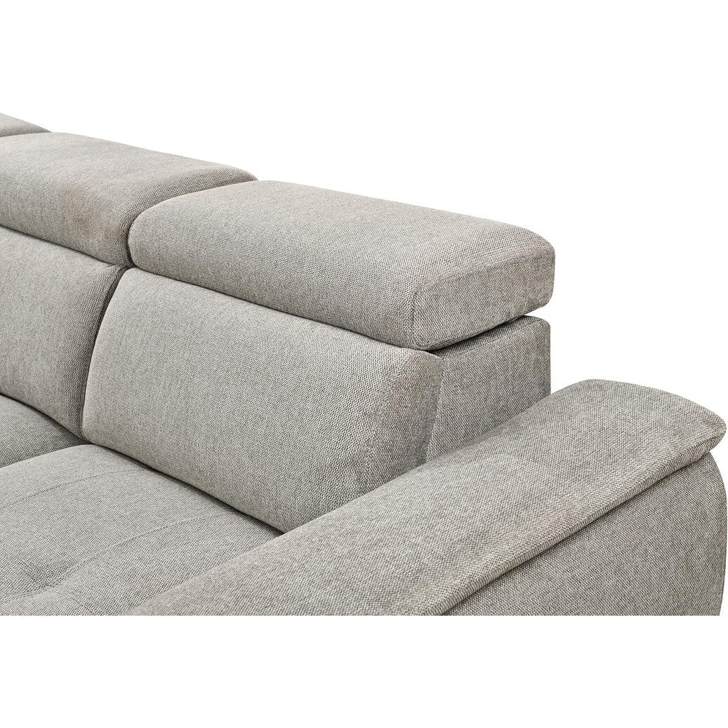 Roomfitters U-Shaped Sleeper Sofa, 121 Oversized 2 in 1 Pull-Out Bed, Sectional Sofa with Double Storage Chaise