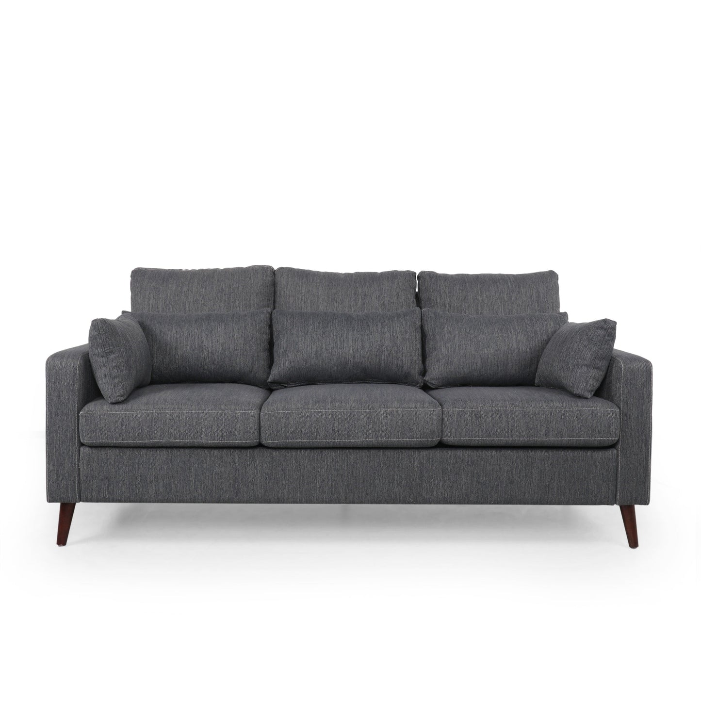 Roselle Upholstered 3-seat Sofa by Christopher Knight Home