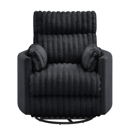 Roundhill Furniture Bocaton Wide Wale Corduroy Upholstery Manual Recliner