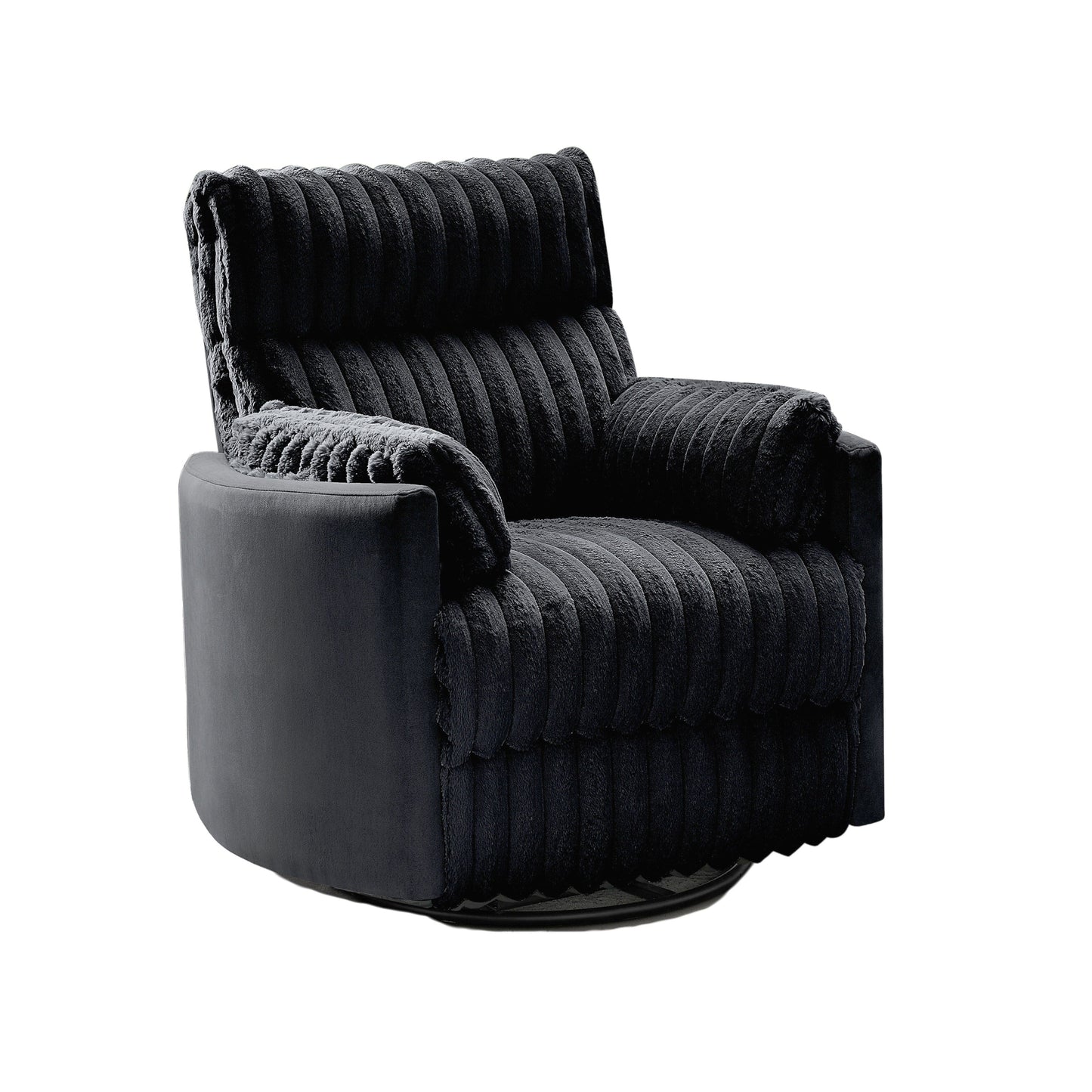 Roundhill Furniture Bocaton Wide Wale Corduroy Upholstery Manual Recliner