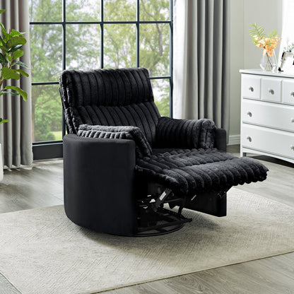 Roundhill Furniture Bocaton Wide Wale Corduroy Upholstery Manual Recliner