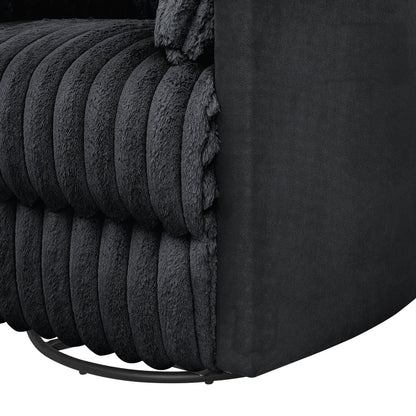 Roundhill Furniture Bocaton Wide Wale Corduroy Upholstery Manual Recliner