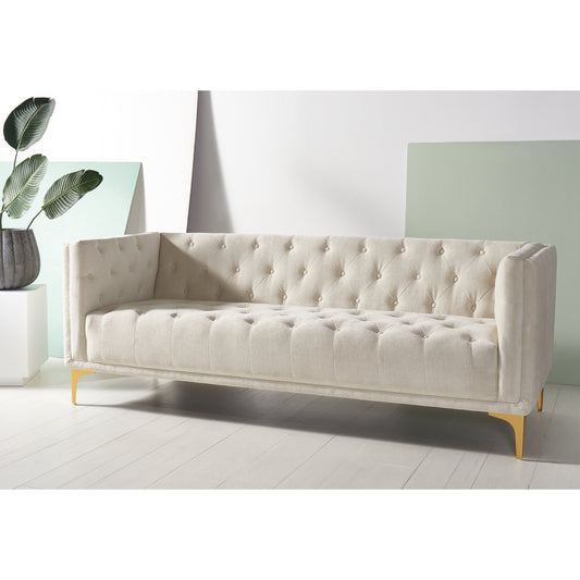 SAFAVIEH Couture Florentino Tufted Sofa - 80W x 33D x 30H