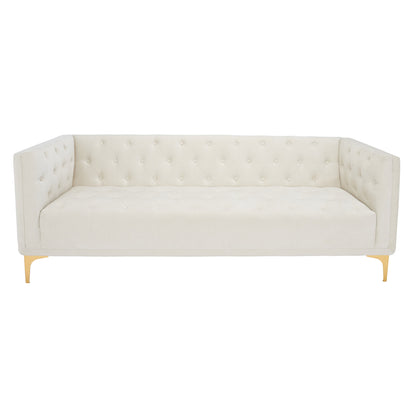 SAFAVIEH Couture Florentino Tufted Sofa - 80W x 33D x 30H