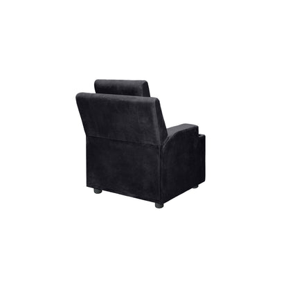 Deluxe Kids Recliner Chair with Footrest Headrest and 2 Cup Holders Microfiber Kids Recliner for Age 3+ Years