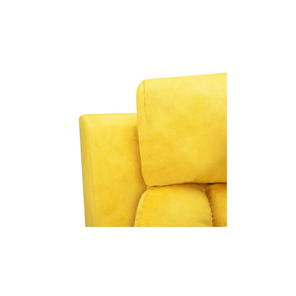 Deluxe Kids Recliner Chair with Footrest Headrest and 2 Cup Holders Microfiber Kids Recliner for Age 3+ Years