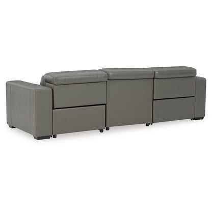 Signature Design by Ashley Texline 4-Piece Power Reclining Sofa - 93W x 43D x 32H