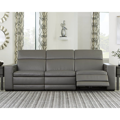 Signature Design by Ashley Texline 4-Piece Power Reclining Sofa - 93W x 43D x 32H