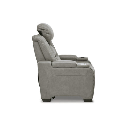 Signature Design by Ashley The Man-Den Gray 3-Piece Upholstery Package