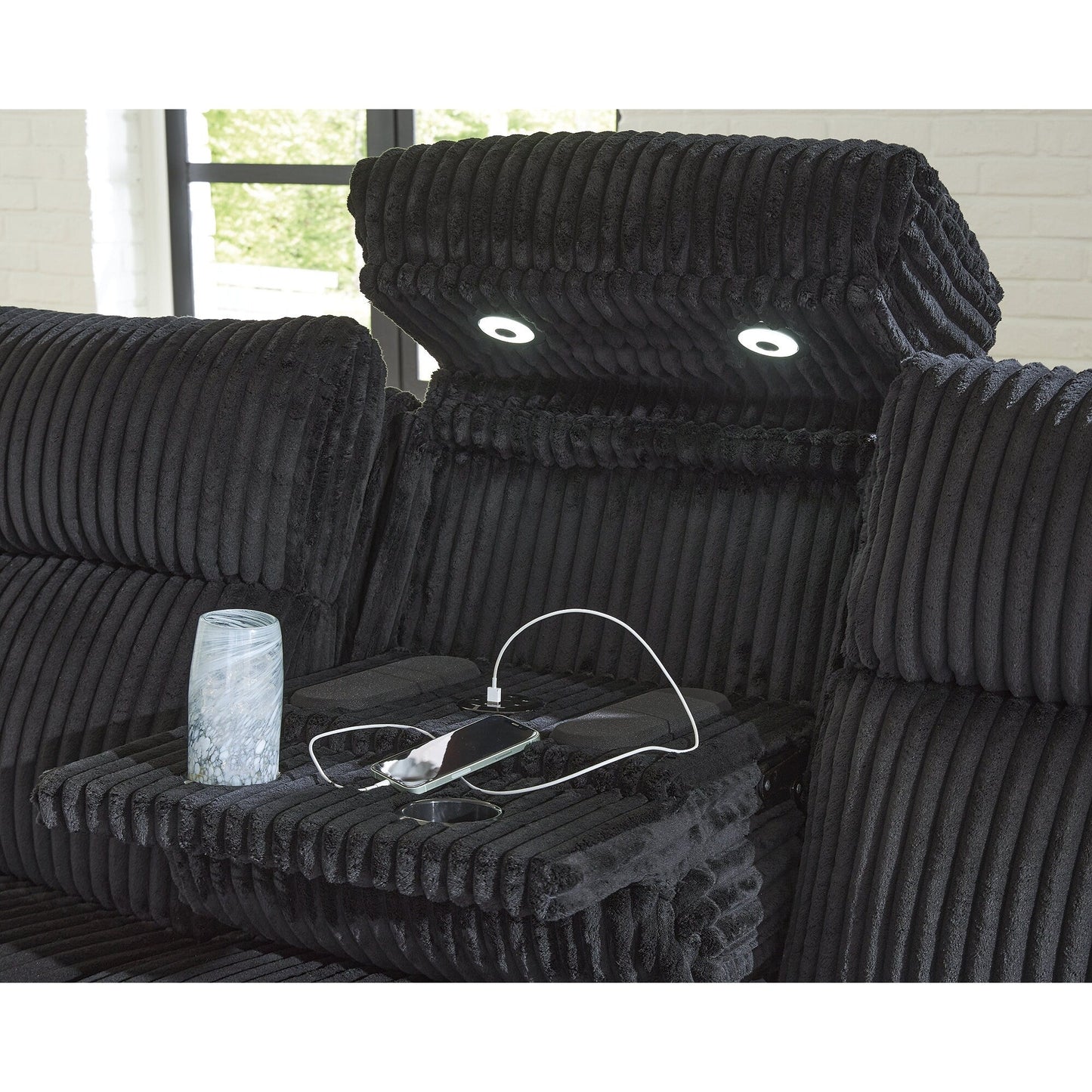 Signature Design by Ashley TwinBrooke Power Reclining Sofa - 89W x 44D x 42H