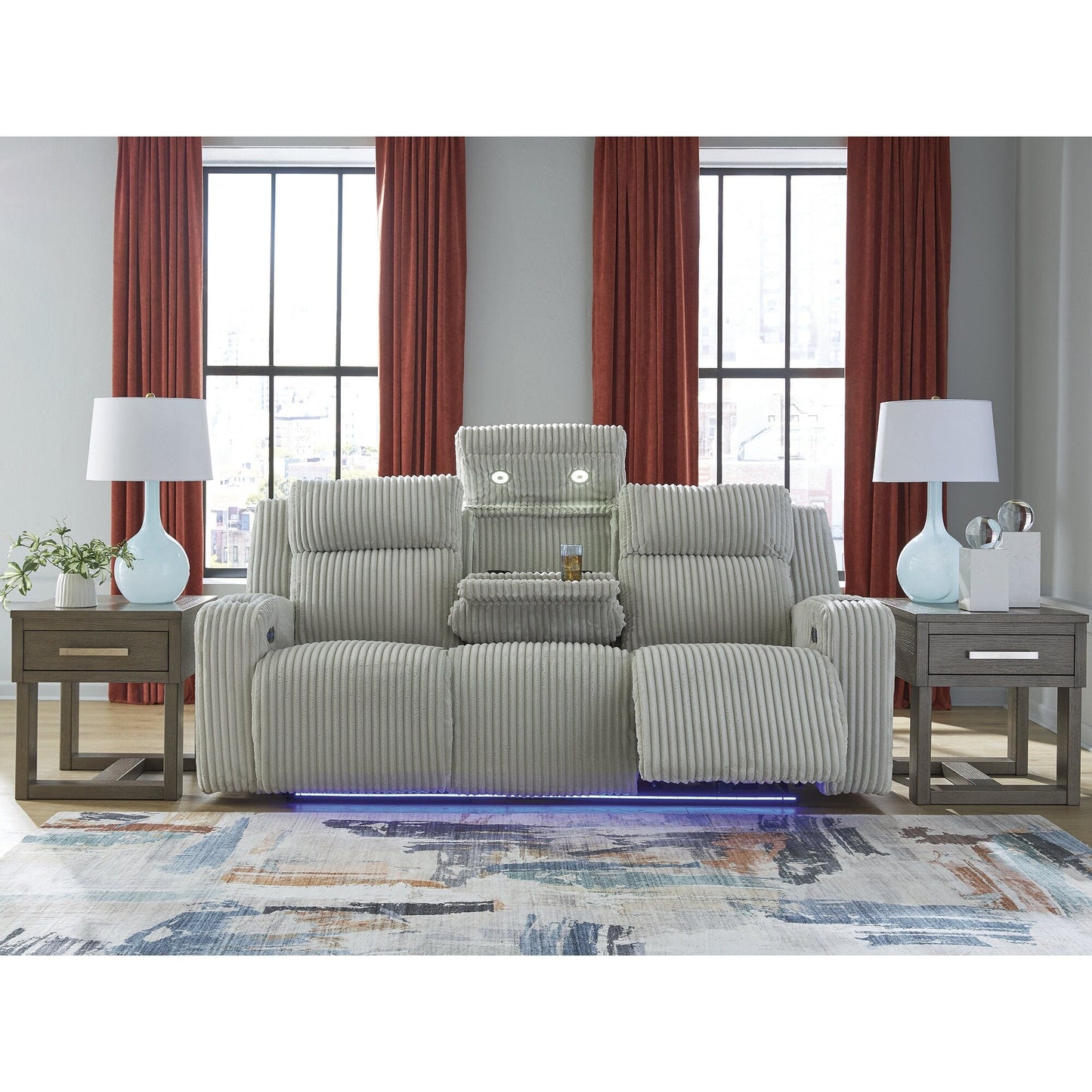 Signature Design by Ashley TwinBrooke Power Reclining Sofa - 89W x 44D x 42H