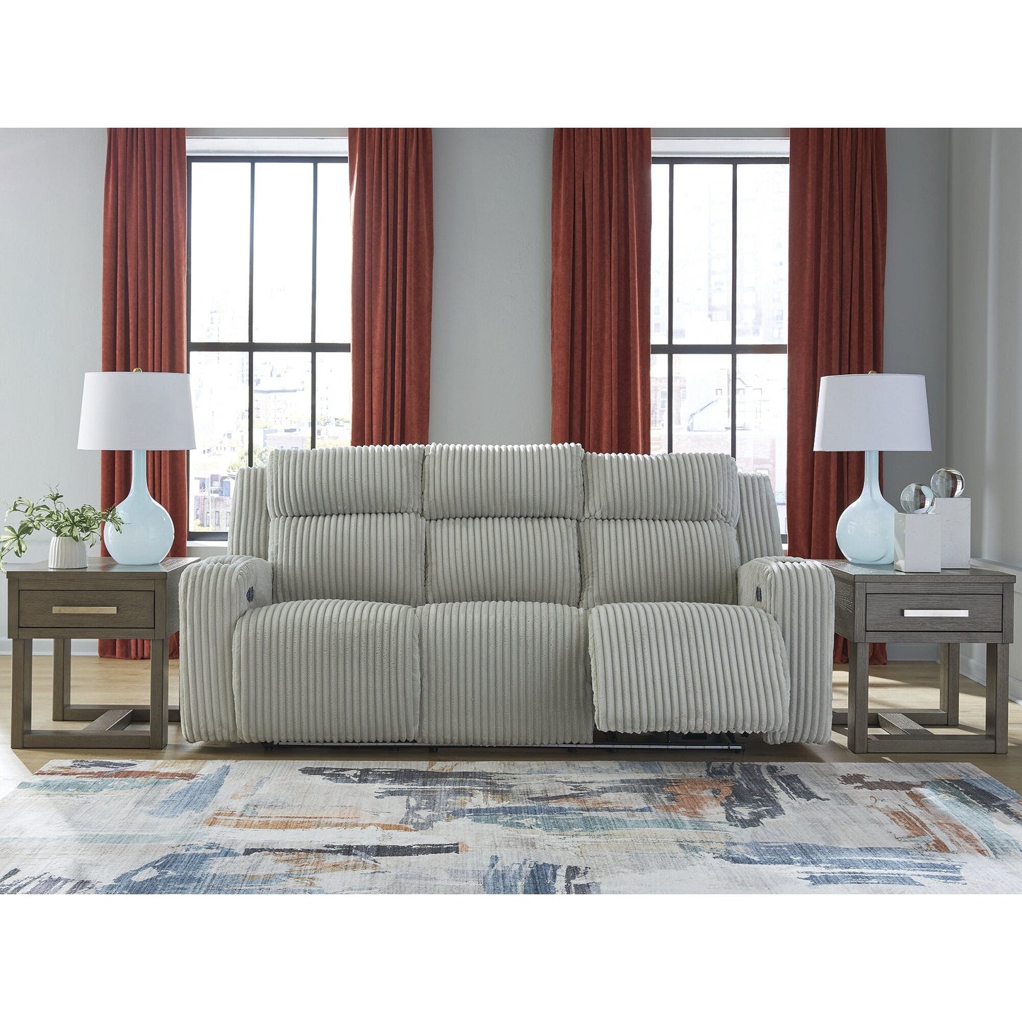 Signature Design by Ashley TwinBrooke Power Reclining Sofa - 89W x 44D x 42H