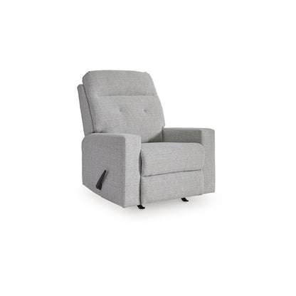 Signature Design by Ashley Valeview Gray Rocker Recliner