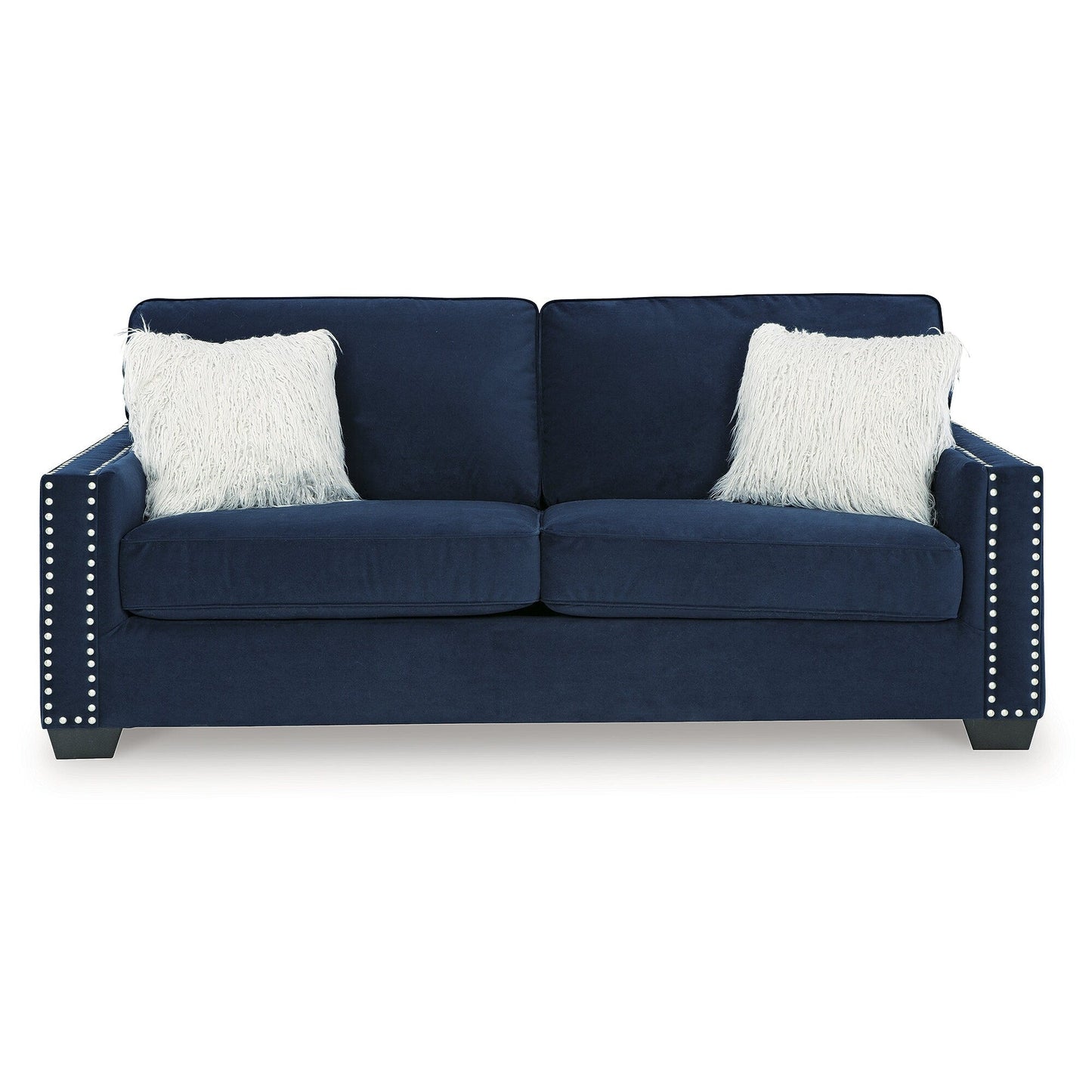 Signature Design by Ashley Wilclay Blue Sofa - 84 W x 38 D x 37 H