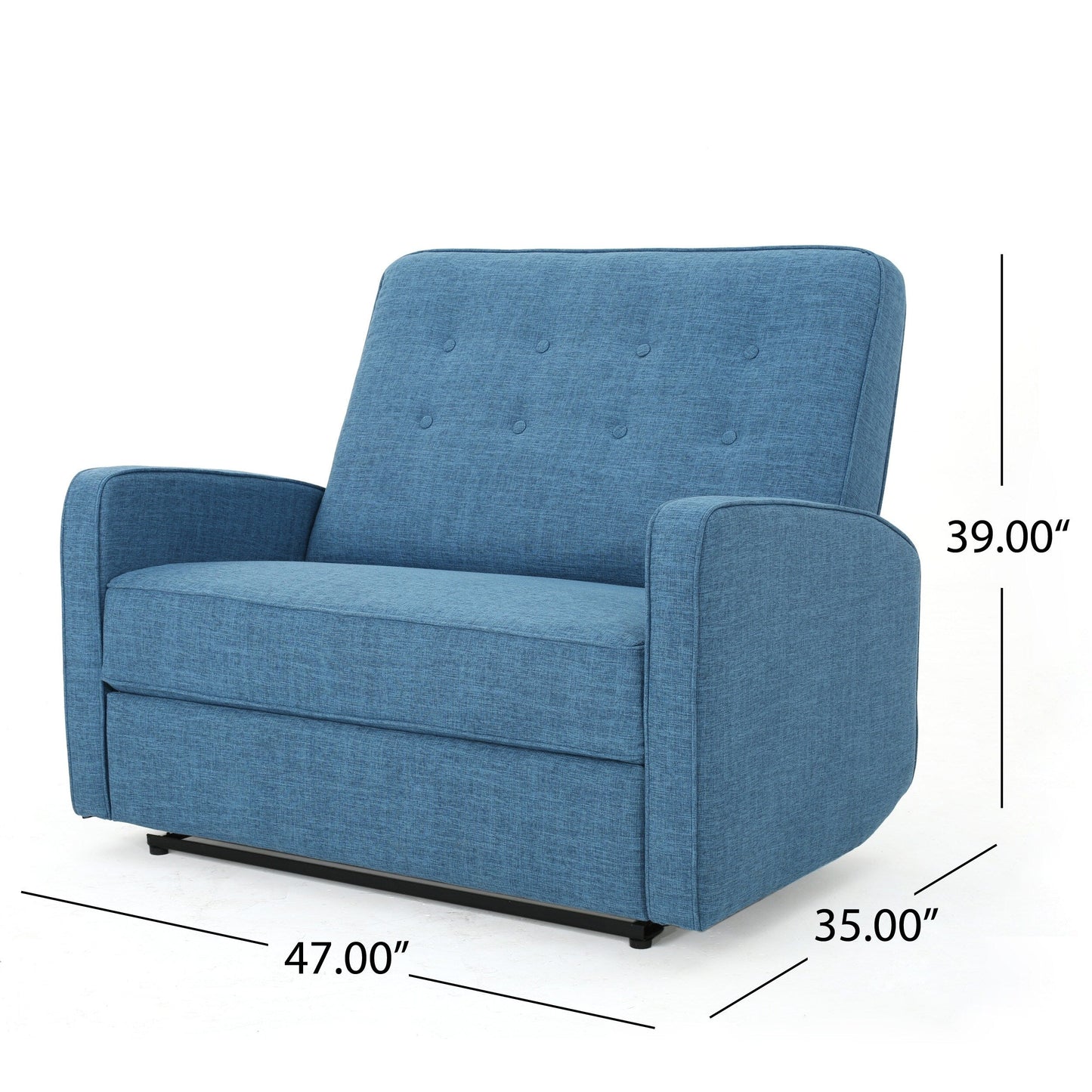 Sleek 47 Wide Manual Standard Recliner by HarperBright Designs