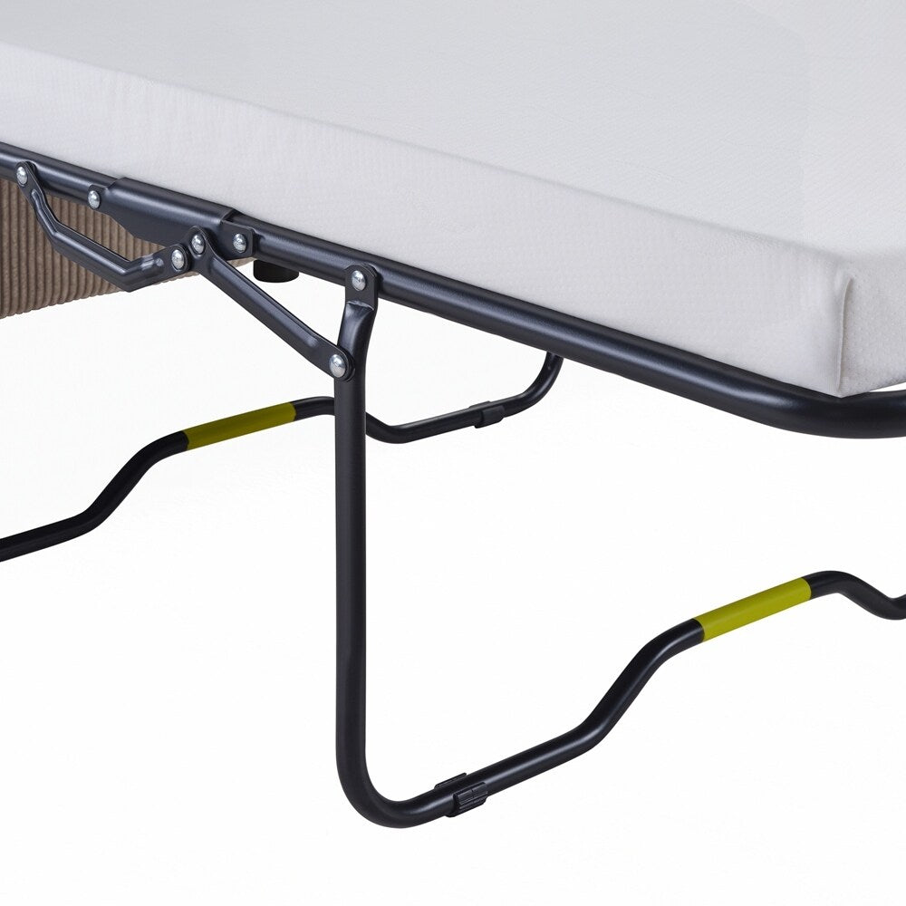 Sleeper Sofa Loveseat Sofa with a Foldable Mattress and Storage Pocket and Two USB Ports - 2 Seat