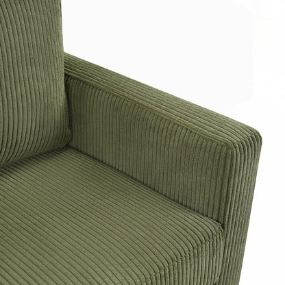Sleeper Sofa Loveseat Sofa with a Foldable Mattress and Storage Pocket and Two USB Ports - 2 Seat