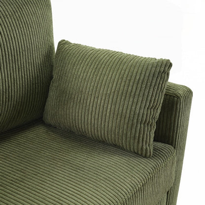 Sleeper Sofa Loveseat Sofa with a Foldable Mattress and Storage Pocket and Two USB Ports - 2 Seat