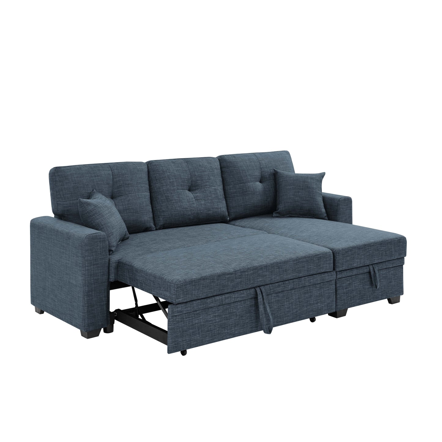 Sleeper Sofa with Upholstery - 85.5 - 54 D x 84 W x 35 H