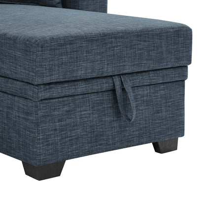 Sleeper Sofa with Upholstery - 85.5 - 54 D x 84 W x 35 H