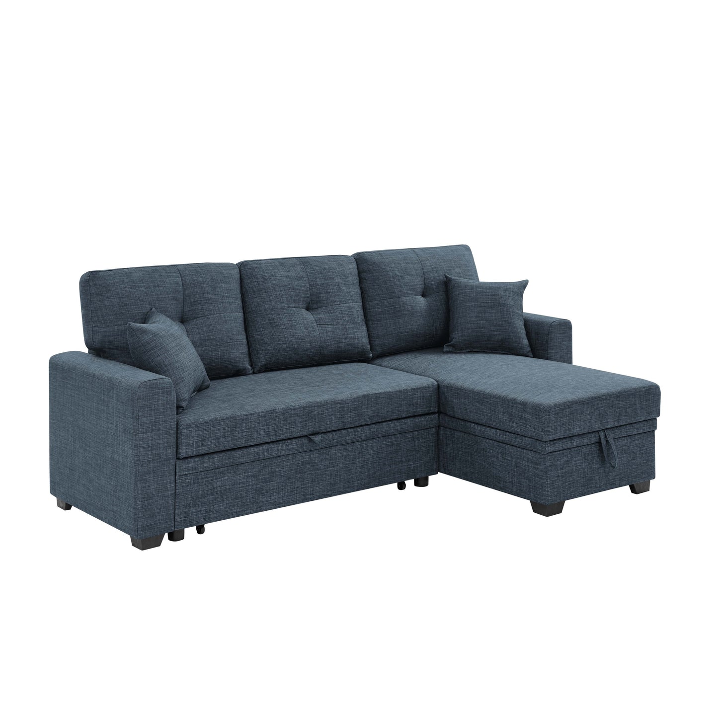 Sleeper Sofa with Upholstery - 85.5 - 54 D x 84 W x 35 H