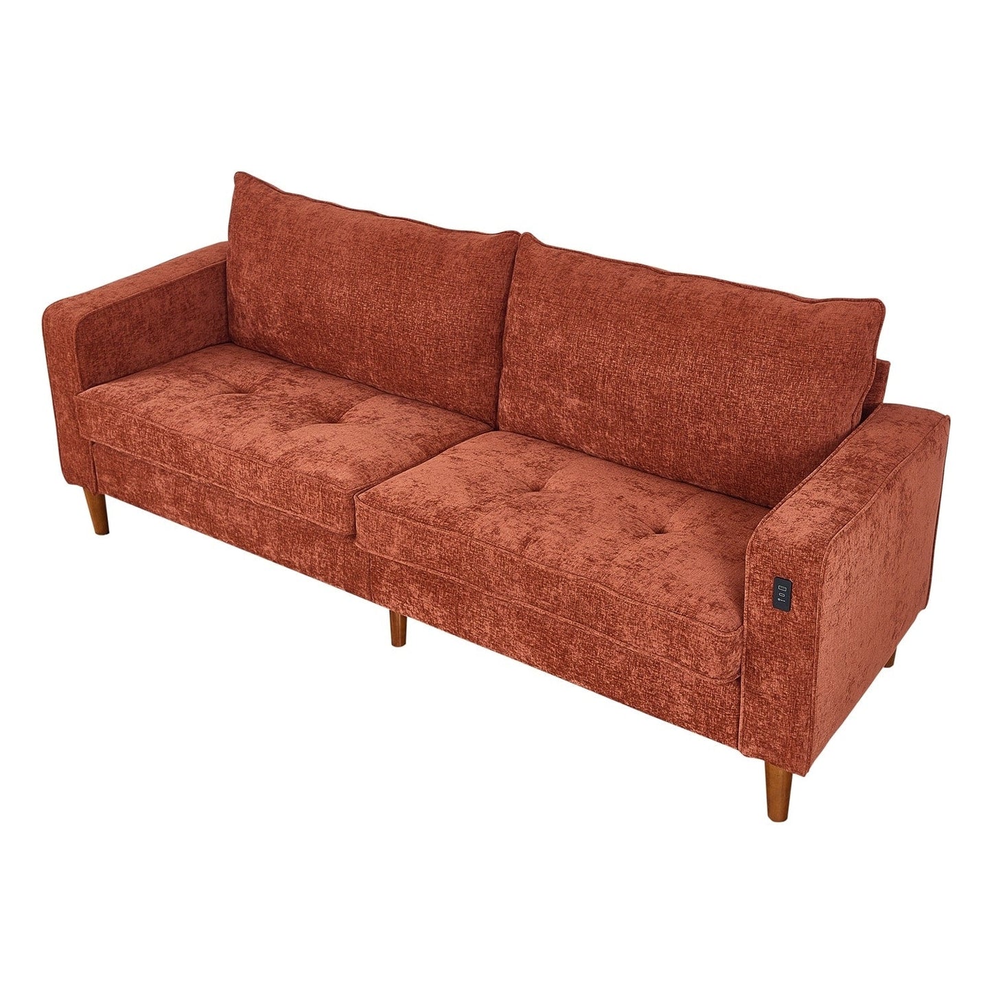 82.7 Sofas for Living Room, Comfy Love Seat Couches, Corduroy Loveseat Sofa,, Easy Assembly with USB