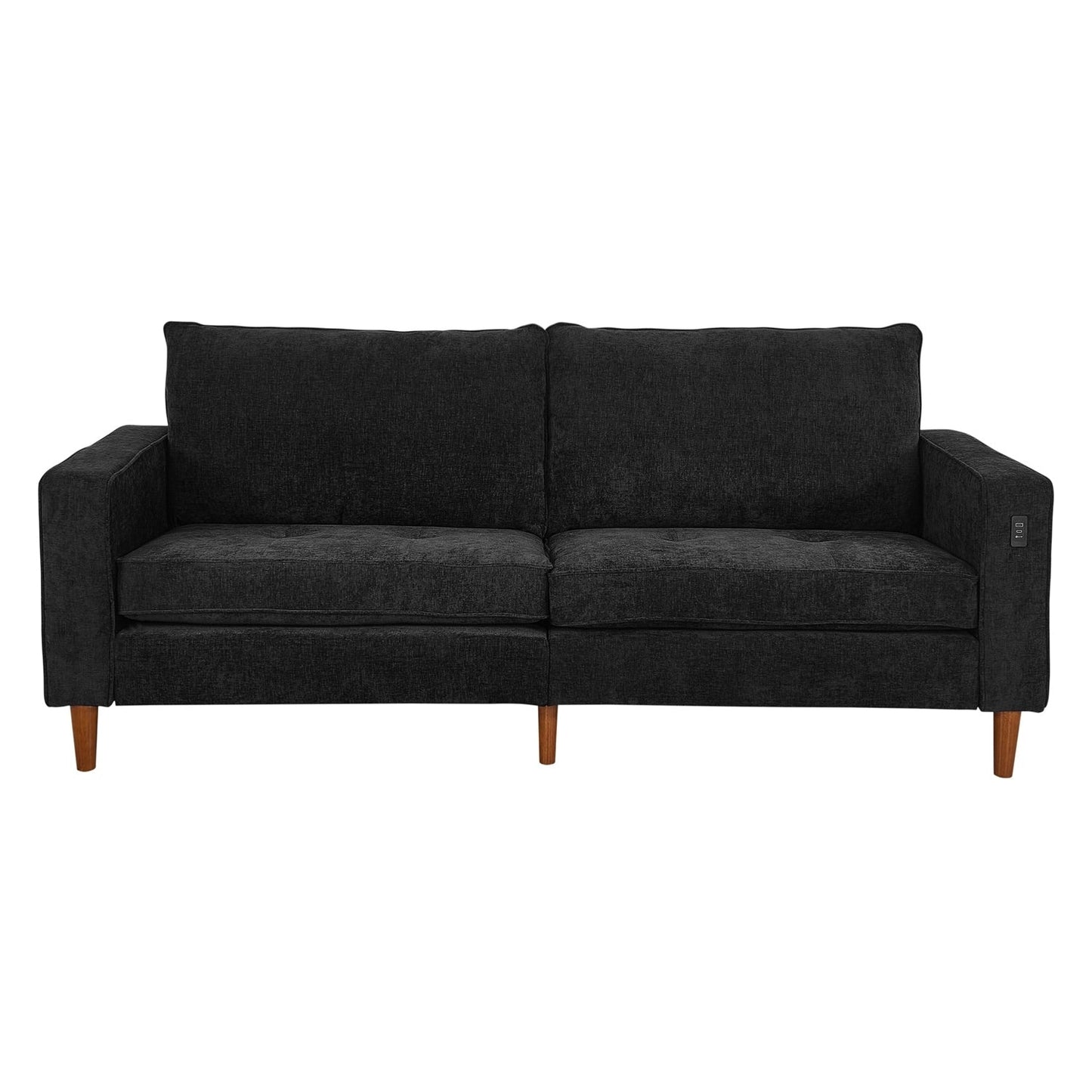 82.7 Sofas for Living Room, Comfy Love Seat Couches, Corduroy Loveseat Sofa,, Easy Assembly with USB
