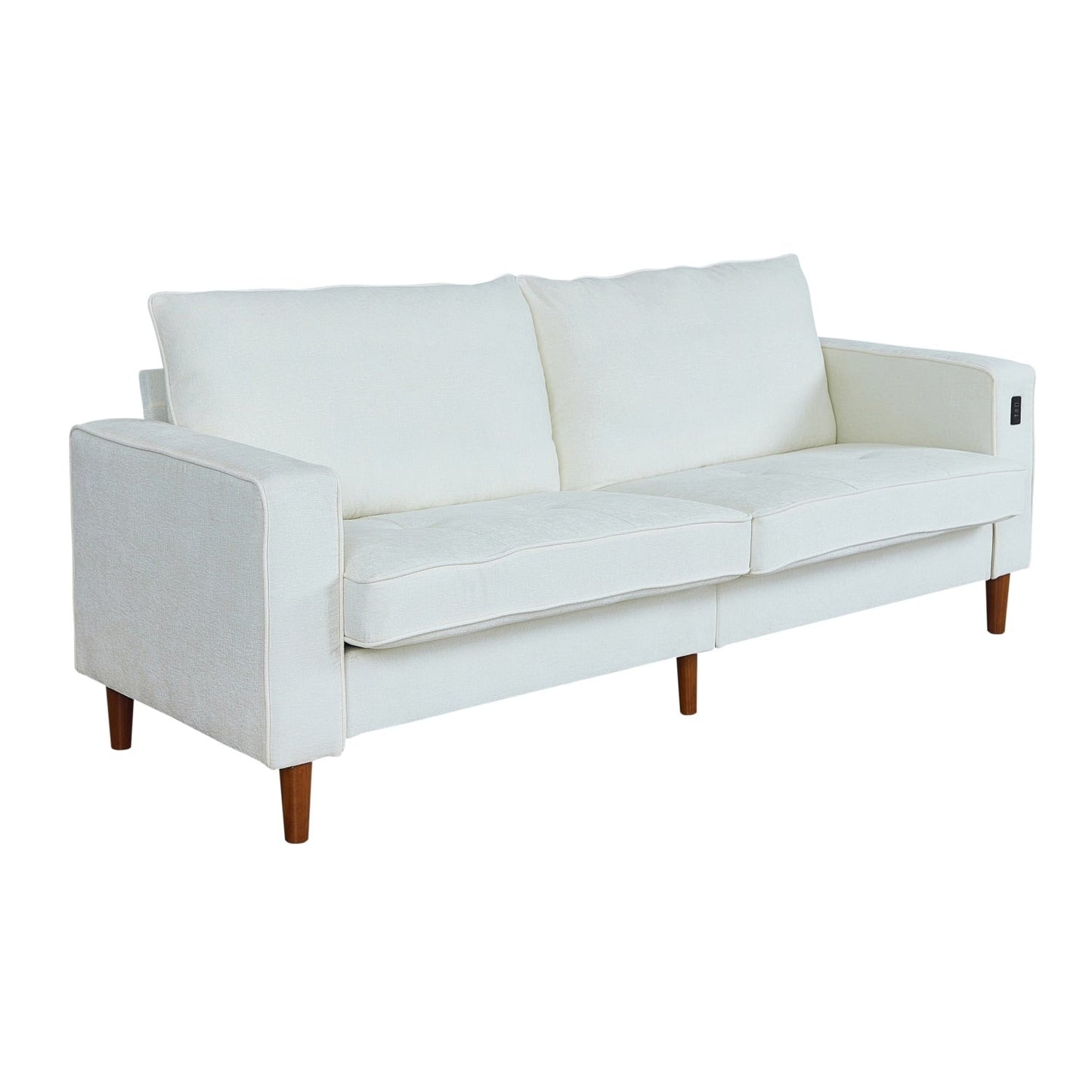 82.7 Sofas for Living Room, Comfy Love Seat Couches, Corduroy Loveseat Sofa,, Easy Assembly with USB