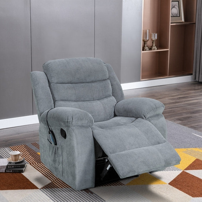 Soft Recliner Chair with Massage and Heat Function
