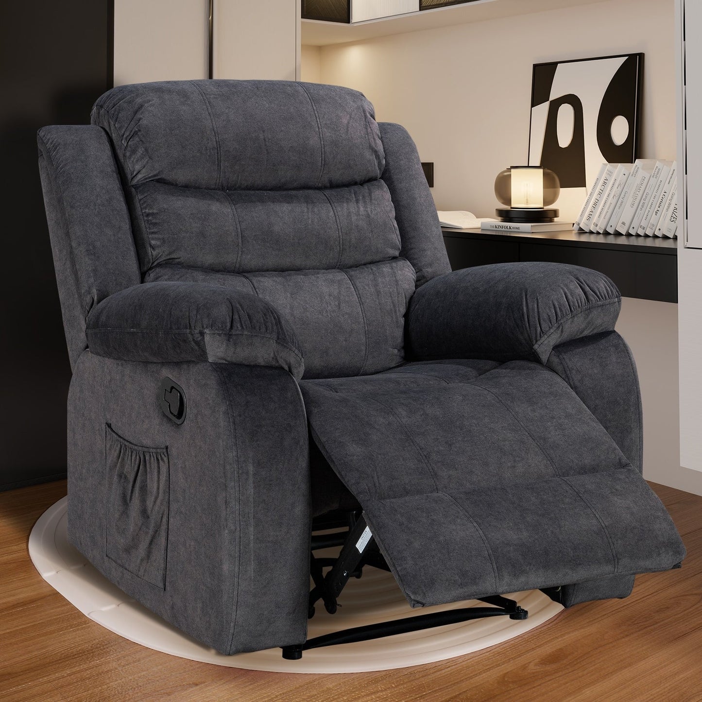 Soft Recliner Chair with Massage and Heat Function