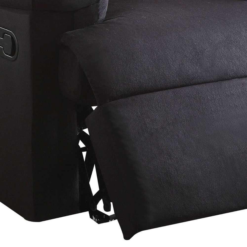 Sophisticated Woven Fabric Recliner for Ultimate Relaxation Experience